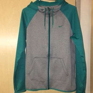 Nike Therma-Fit Zip-Up Hoodie with Thumb Holes